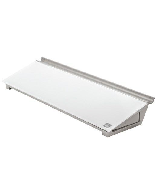 Imagem 0 de Bloco de notas de mesa em vidro Nobo, branco
