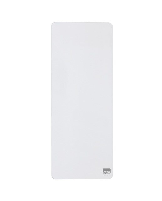 Imagem 0 de Mini quadro magnético alongado Nobo 140x360 mm, branco