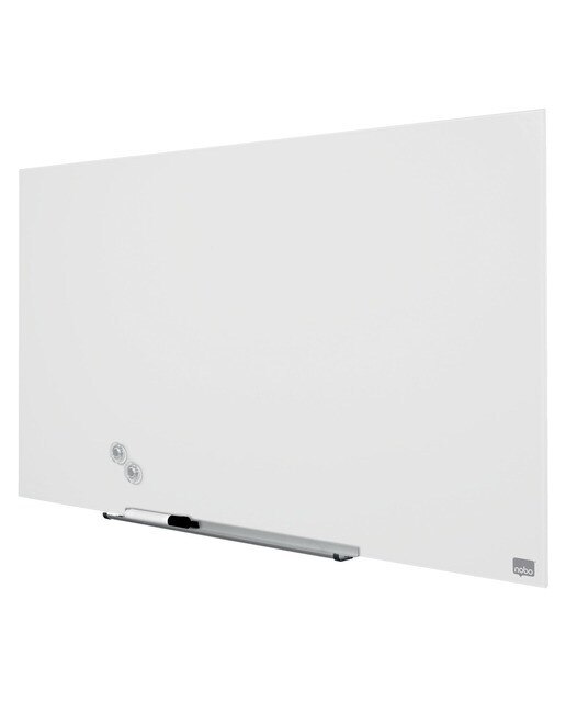 Quadro branco de vidro Nobo Impression pro 45" (993X559 mm), branco brilhante 6