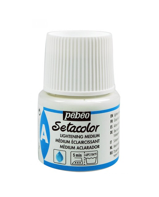 Imagem 0 de Setacor auxiliar medium aclarador 45ml Pebeo