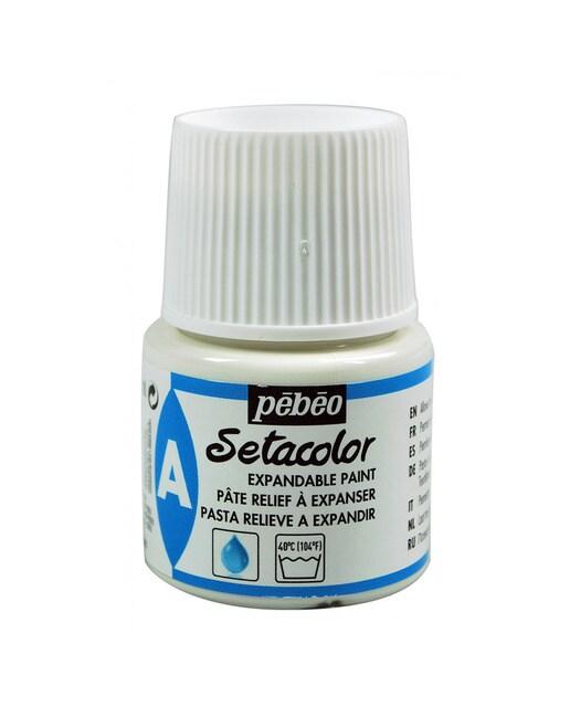 Imagem 0 de Setacor auxiliar medium pasta relieve 45ml Pebeo