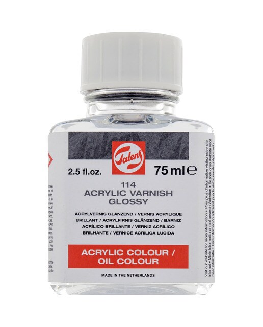 Imagem 0 de Verniz Acrílico Brilhante 114 para Obras Acrílicas ou a Óleo - 75 ml