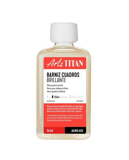 Imagem 0 de Verniz de Quadros Brilhante Garrafa - 250 ml