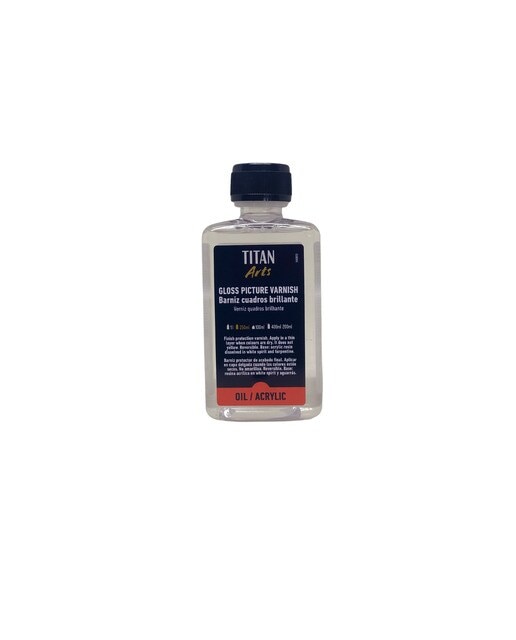 Garrafa de Verniz para Quadros Brilhante - 250 ml 1