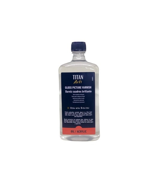 Imagem 0 de TITAN Arts frasco de verniz brilhante 1000ml