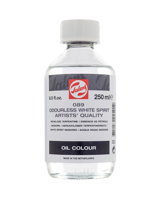 Imagem 0 de Frasco de white spirit inodoro de 250 ml Talens multicolor