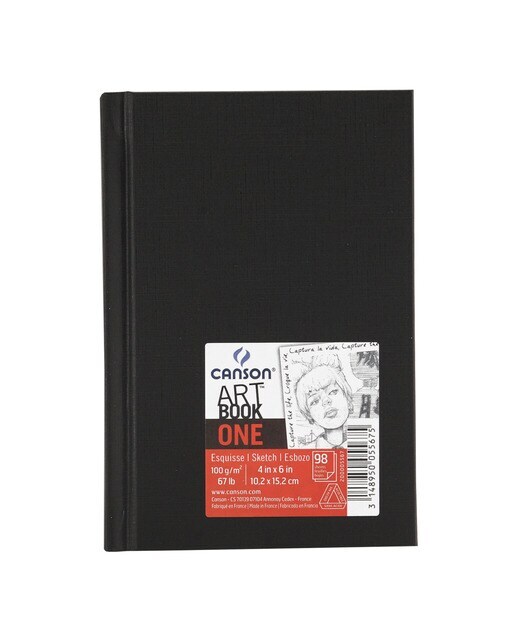 Cuaderno 100h. Canson Sketch One Fino 100gr