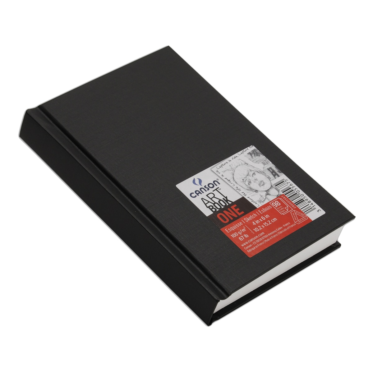 Caderno 100 f. Canson Sketch One Fino 100 g 2