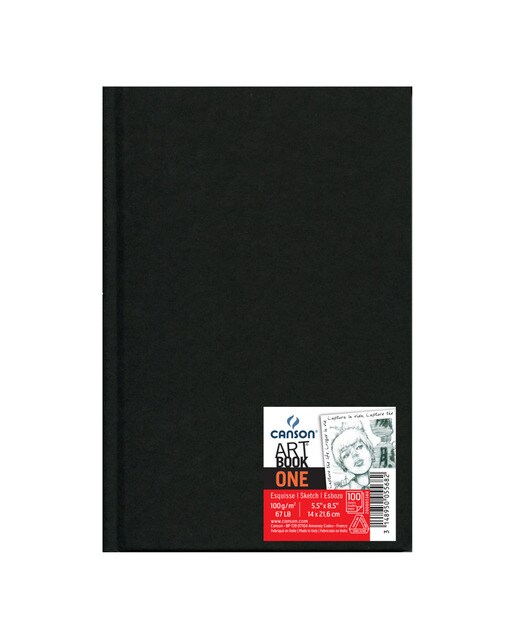 Caderno 100 f. Canson Sketch One Fino 100 g 1
