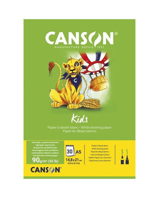 Bloco de desenho Little Kids A5 Canson 1