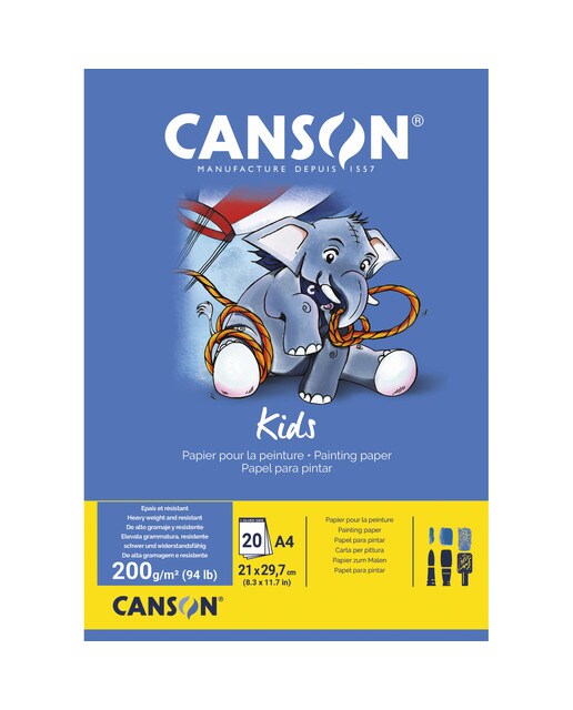 Imagen 0 de Bloc pintura Little Kids A4 Canson