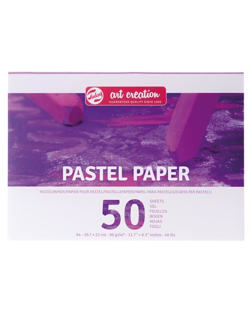 Art Creation - Bloc de Pepel para Pastel A4 con 50 Hojas Art Creation Multicolor.