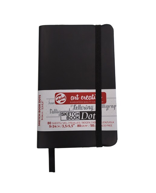 Bloco de 80 Folhas de Pontos Costurado para Esboços Talens Multicolor-1