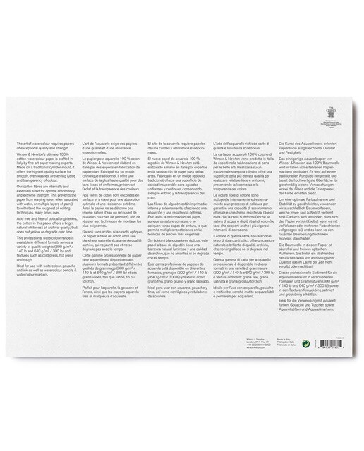 Bloco Aguarela Grão acetinado 300 gramas 31 x 41 5
