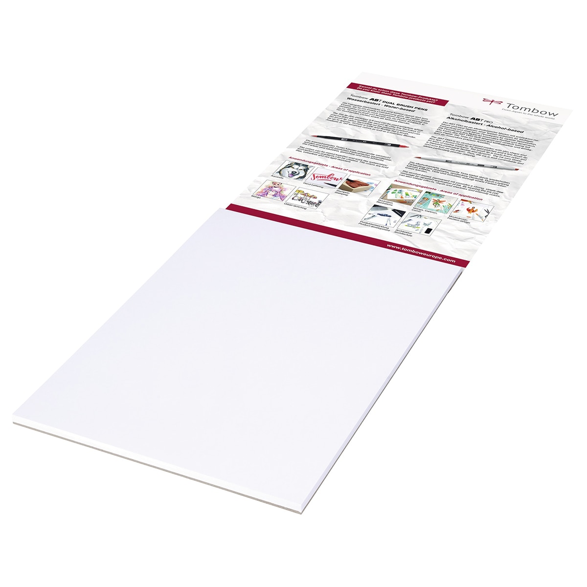 Pack de 25 folhas de papel Bristol Esboços Lettering A4 250 gramas 3