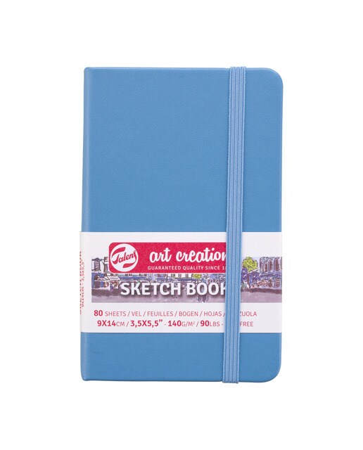 Bloco para Esboços de 80 Folhas - Azul Lago Azul-Lago-1
