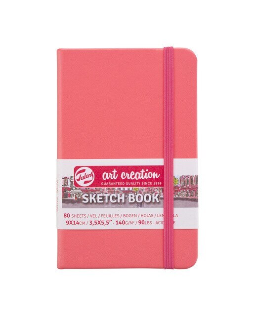 Bloco para Esboços de 80 Folhas - Coral Coral-1