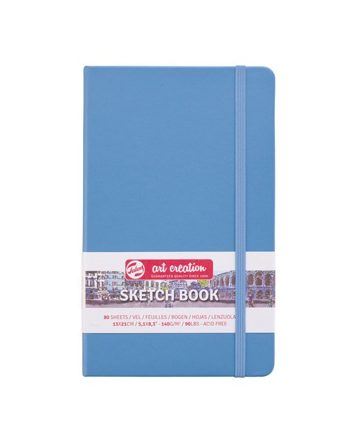 Bloco para Esboços de 80 Folhas - Azul Lago Azul-Lago-1