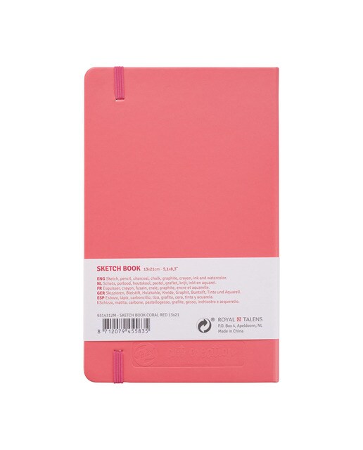 Bloco para Esboços de 80 Folhas - Coral Coral-2