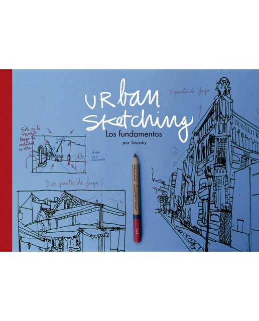 Caderno de Iniciação ao Urban Sketching Multicolor 1