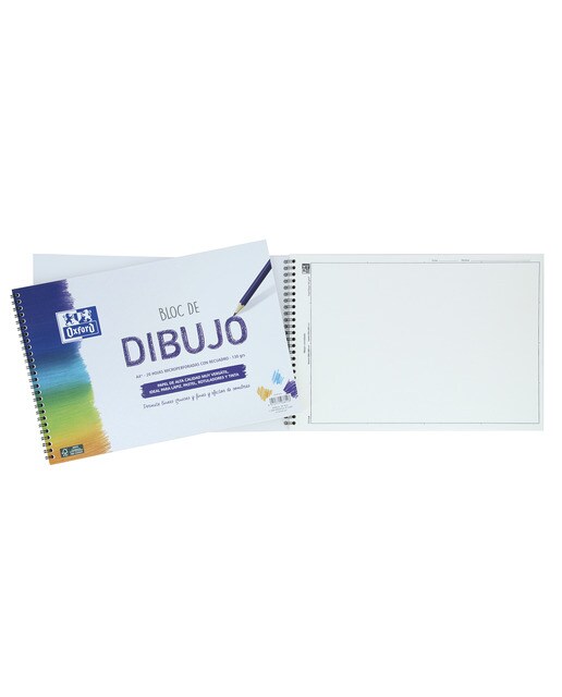 Bloco Desenho A4+ 20 Folhas Quadrícula 130 G Branco-2