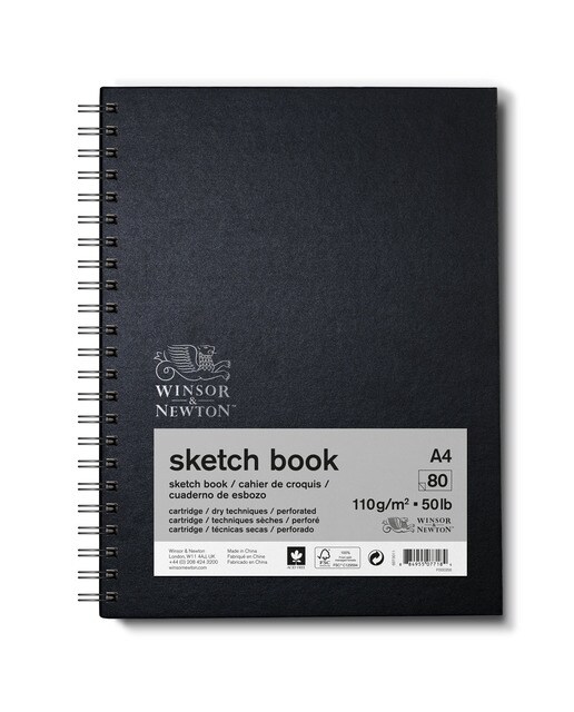 Caderno Esboço A4 Espiral 1