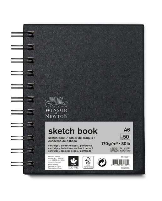 Caderno Esboço A6 Espiral 1