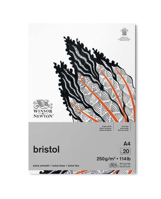 Bloco papel A4 Desenho Bristol 1