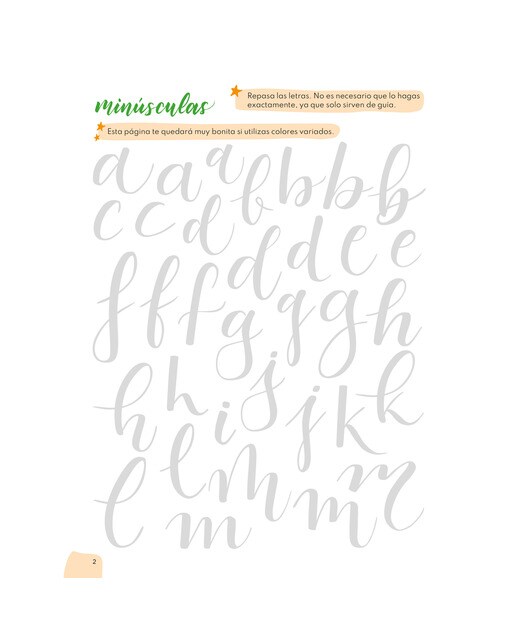 Caderno Caligrafia Nível 2 Aperfeiçoamento do Lettering Multicolor-2