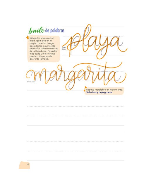 Caderno Caligrafia Nível 2 Aperfeiçoamento do Lettering Multicolor-3