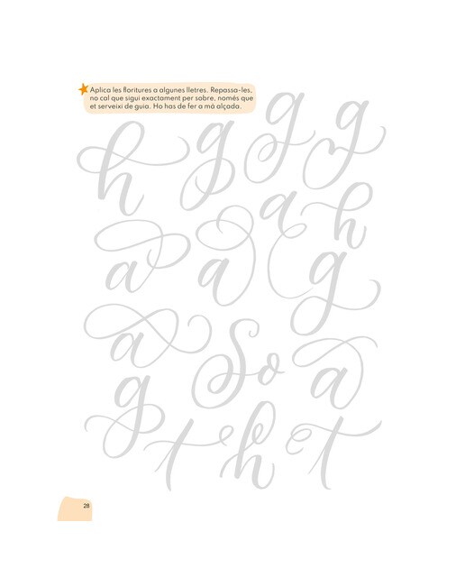 Caderno Caligrafia Nivel 2 Aperfeiçoamento do Lettering Multicolor-4