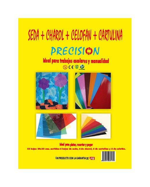 Pack Papel Seda + Verniz + Celofane + Cartolina 1