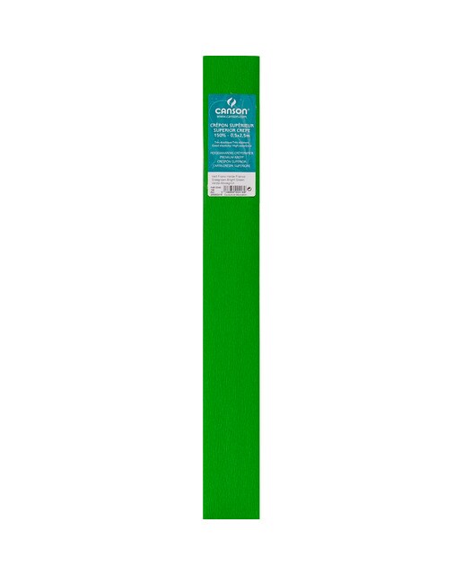 Rolo de 50 x 250 cm, Crespão Superior (60 g/rolo), 48 g/m2, Canson Verde Bilhar 1