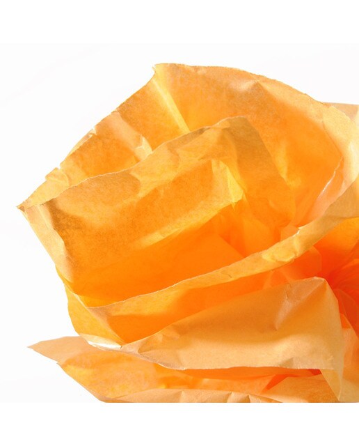 Rolo de 50 x 500 cm, Seda, 20 g, Canson Laranja 1