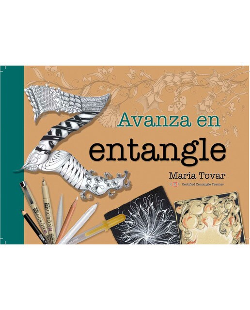 Imagem 0 de Livro Avança em Zentangle Talens Bege