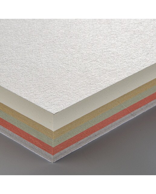 Bloco de Papel para Diferentes Técnicas de Cinquenta Folhas - Cores Quentes 2