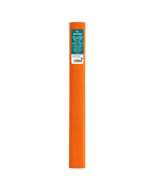 Imagem 0 de Rolo de 50x250 cm, Crespão Superior, 48g Canson laranja