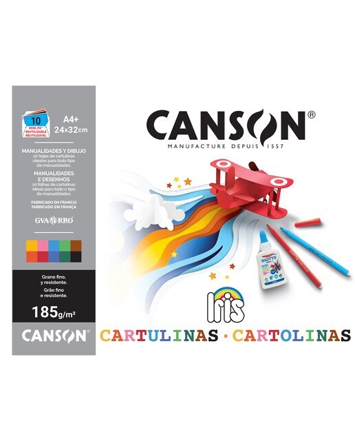 Minipack cartulinas Iris A4 Canson