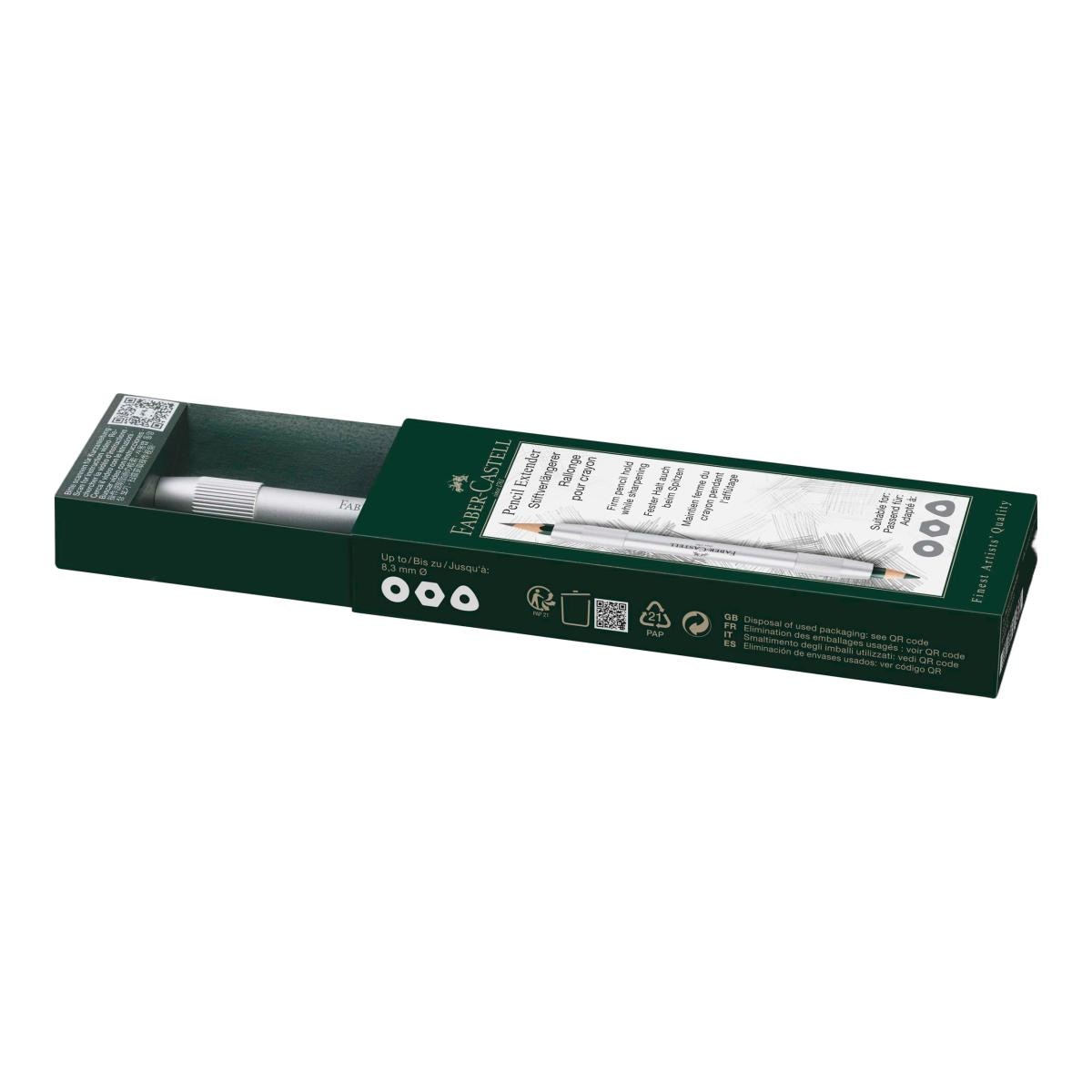 Alargador de aluminio para lápices Faber-Castell Aluminio-5