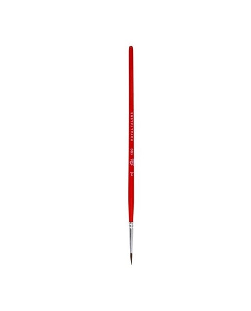 Pincel para Aguarela e Têmpera Número 2 - Vermelho 1