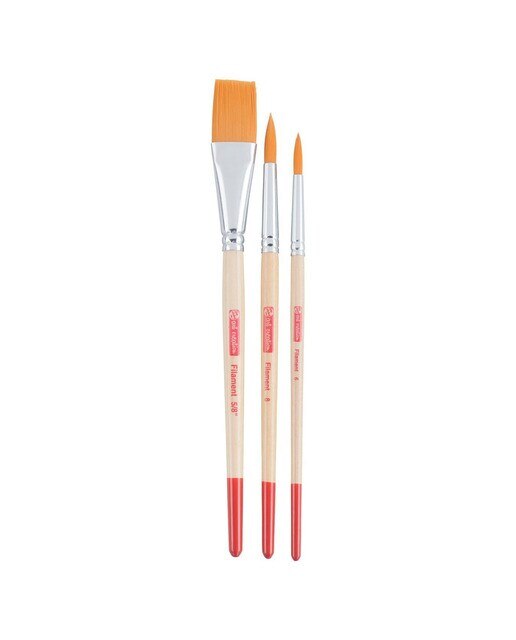 Set 3 Pinceles para Acuarela Art Creation Multicolor Multicolor-2