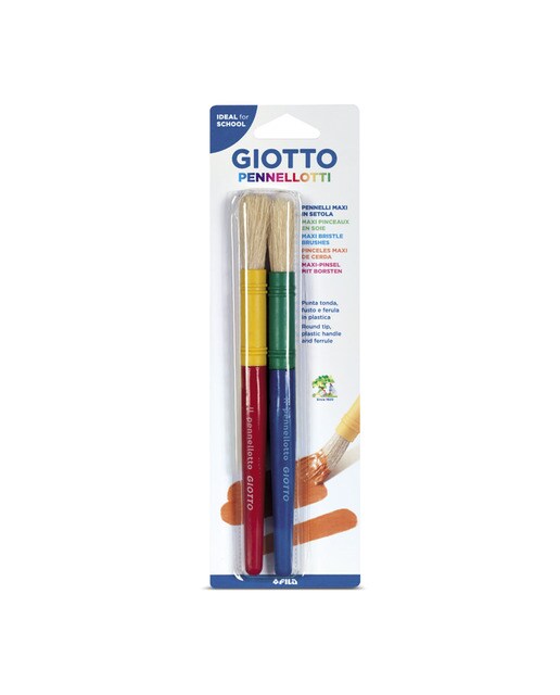 Imagen 0 de Blíster pinceles 2 unidades maxi Giotto