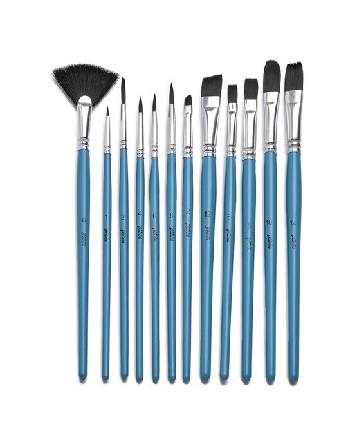 Set 12 pinceis aguarela Pebeo 2