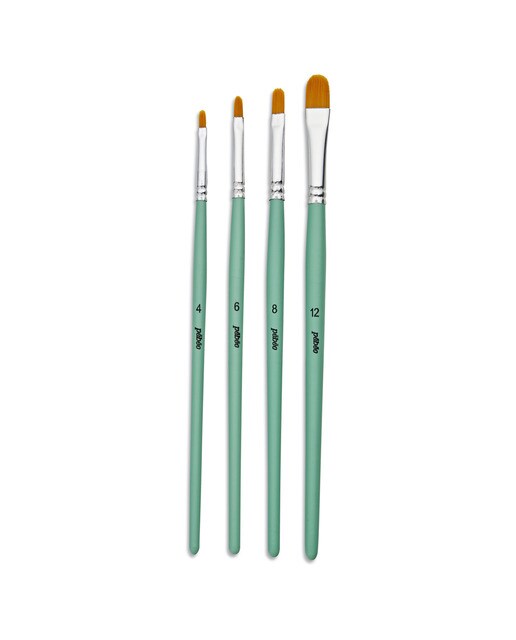 Set de 4 pincéis filbert Pebeo 2