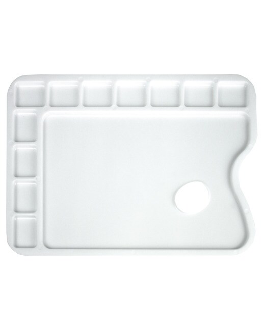 Paleta de Plastico Retangular. 34x24cm 1