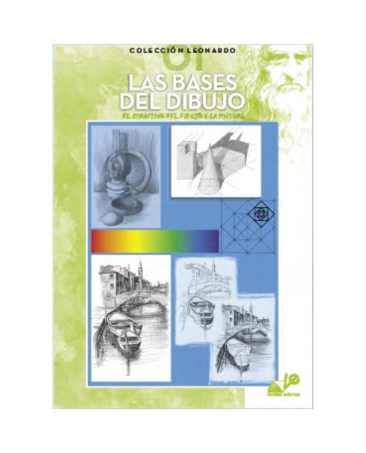 Livro de Técnica Artística Coleção Leonardo os Fundamentos do Desenho 1 Talens Multicolor 1