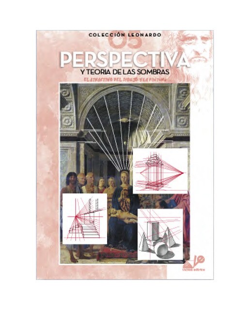 Imagem 0 de Livro de Técnica Artística Coleção Leonardo Perspetiva e Teoria das Sombras Talens Multicolor