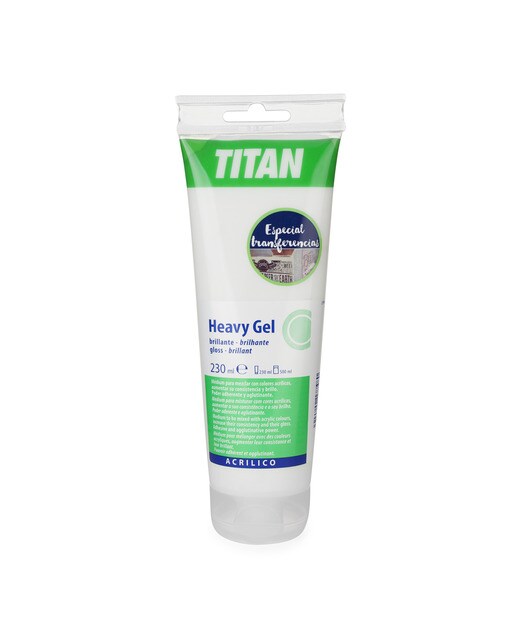 Heavy Gel Acrílico Brilhante Tubo - 230 ml 1