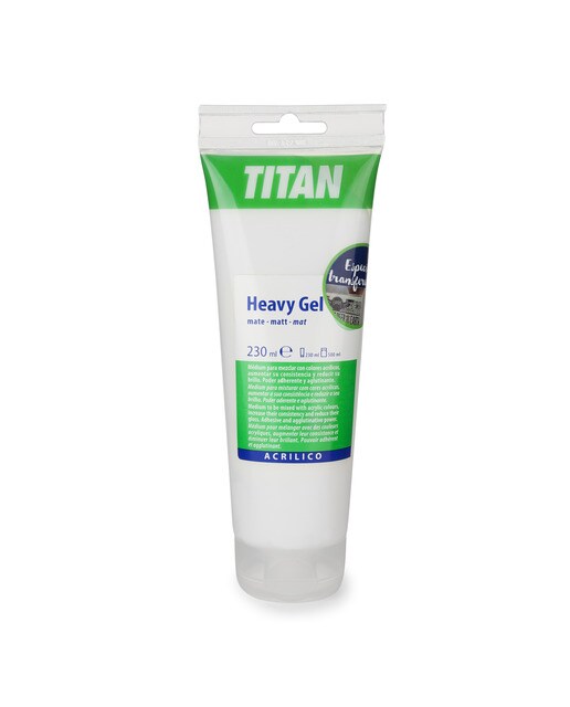 Heavy Gel Acrílico Mate Tubo - 230 ml 1