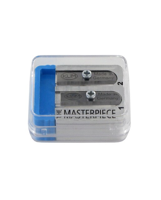 Sacapuntas de arte Meisterwerk long point en magnesio Kum gris 2